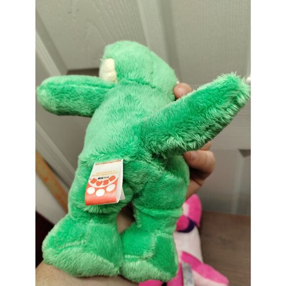 Set of 2 Alligator Crocodile Plushies Bear With Me Green & Plushology Pink - Picture 7 of 10